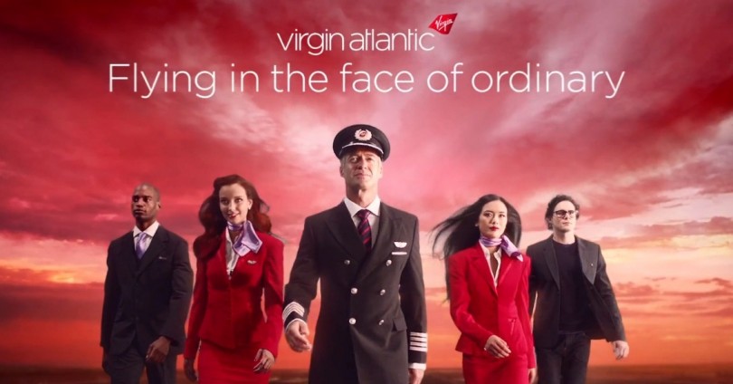 Жестока реклама на Virgin Atlantic